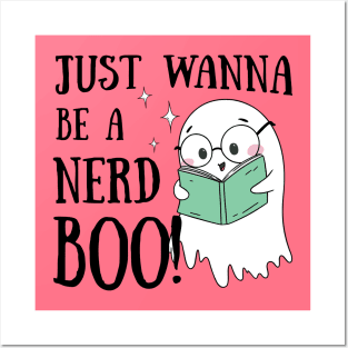 Just wanna a nerd boo Posters and Art